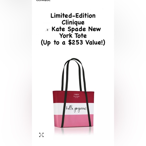 Limited-Edition Clinique x Kate Spade New York Tote - Picture 2 of 4
